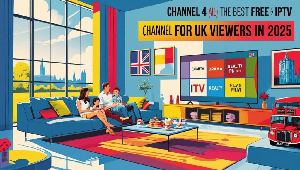 Channel 4 isThe Best IPTV Channel for UK Viewers in 2025