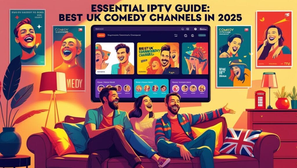 Best UK Comedy Channels in 2025: Essential IPTV Guide