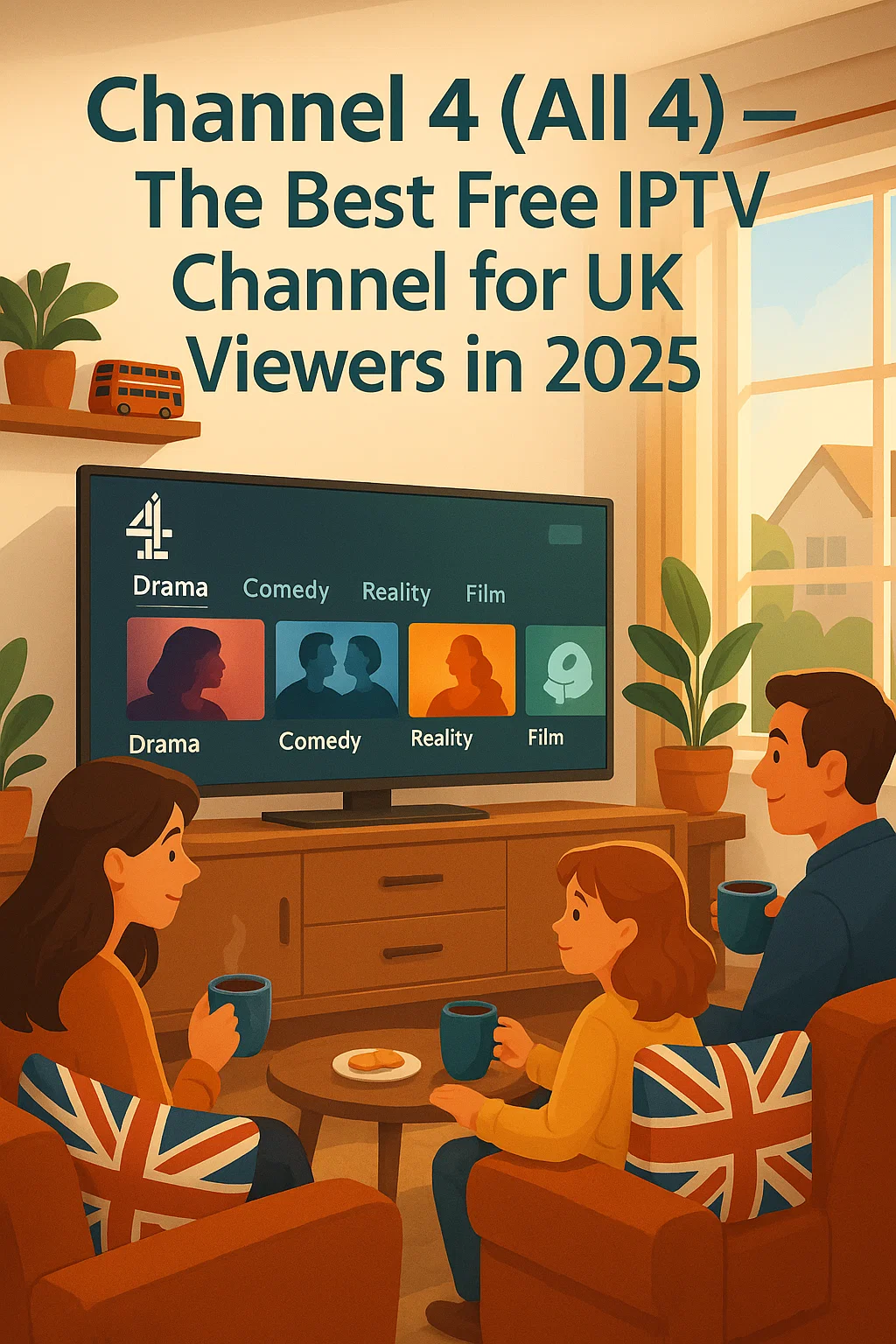 Channel 4 isThe Best IPTV Channel for UK Viewers in 2025