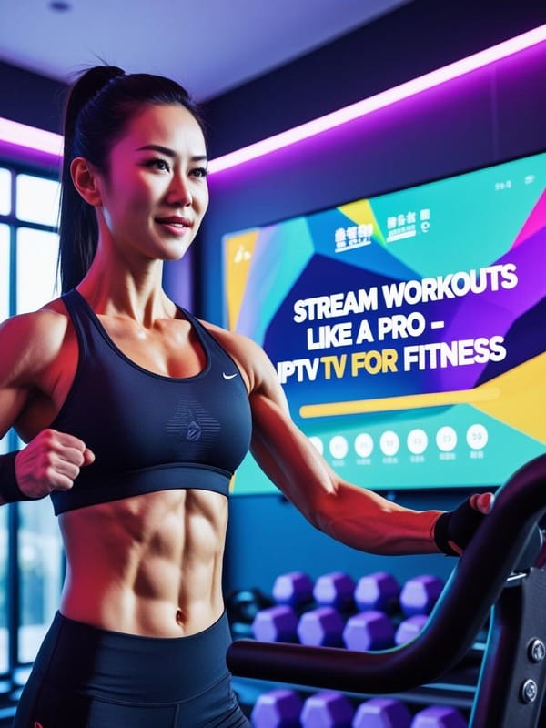 powerfull Fitness Influencers:IPTV How to Stream Live Workouts Professionally in 2025