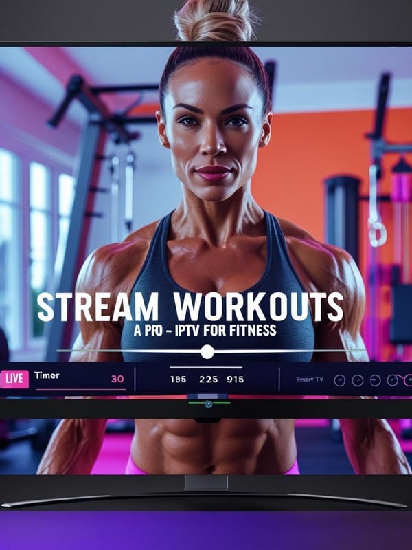 powerfull Fitness Influencers:IPTV How to Stream Live Workouts Professionally in 2025