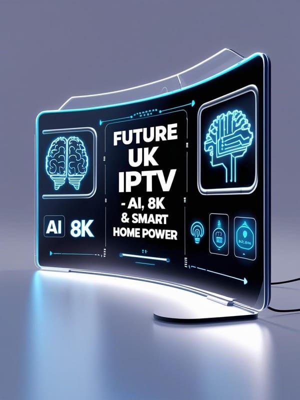 Powerful Future of UK IPTV in 2025: AI, 8K & Smart Home