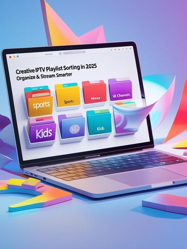 Creative Sorting for IPTV Playlists in 2025 : Organize Like a Pro