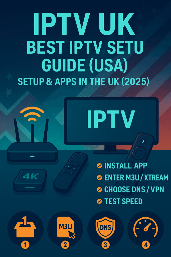 IPTV UK: Best Iptv setup guide usa Setup & Apps in the UK (2025)