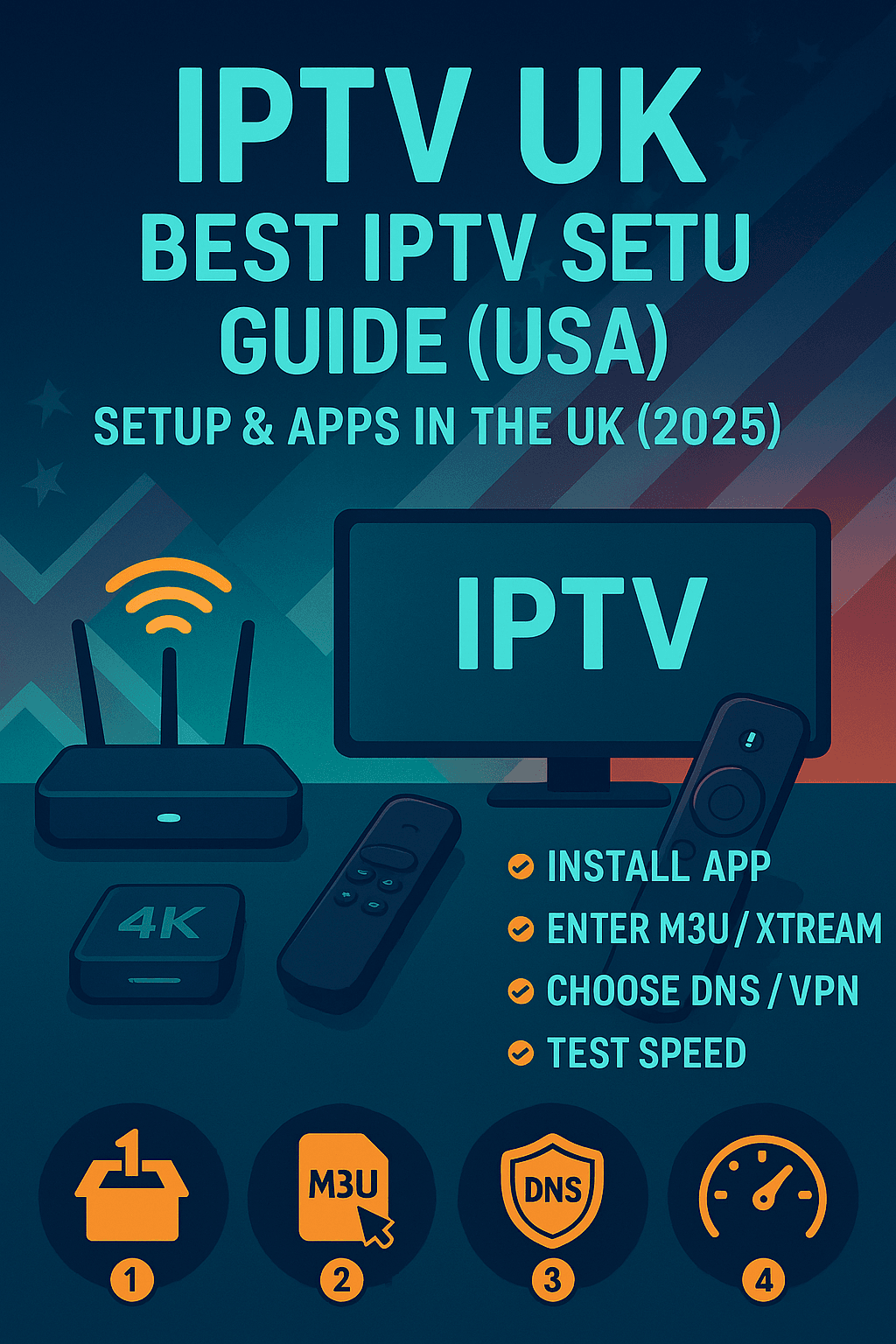 IPTV UK: Best Iptv setup guide usa Setup & Apps in the UK (2025)
